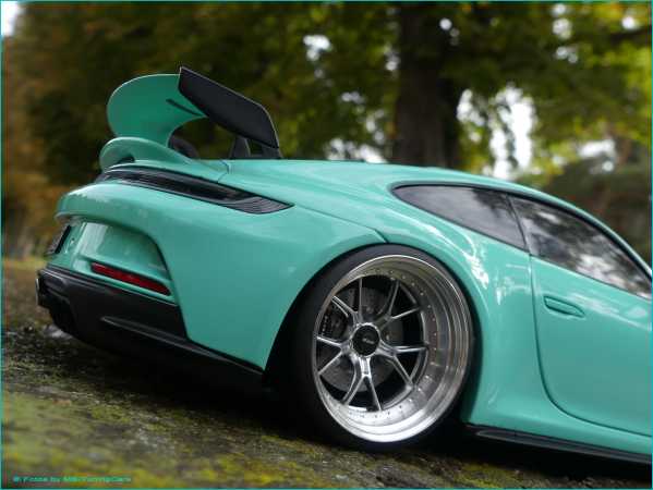 1:18 Porsche 911 GT3 MintGrün Edition 400 pcs / DIeCast Car + OVP